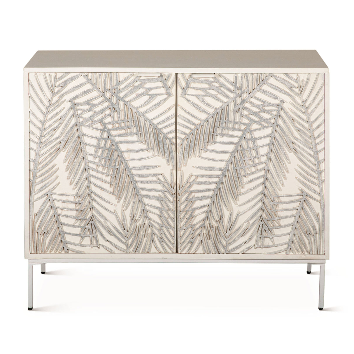 Fern 38" Cabinet with Two Doors in Coastal White