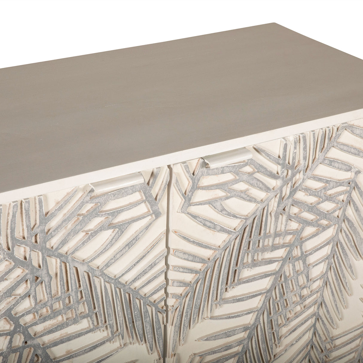 Fern 38" Cabinet with Two Doors in Coastal White