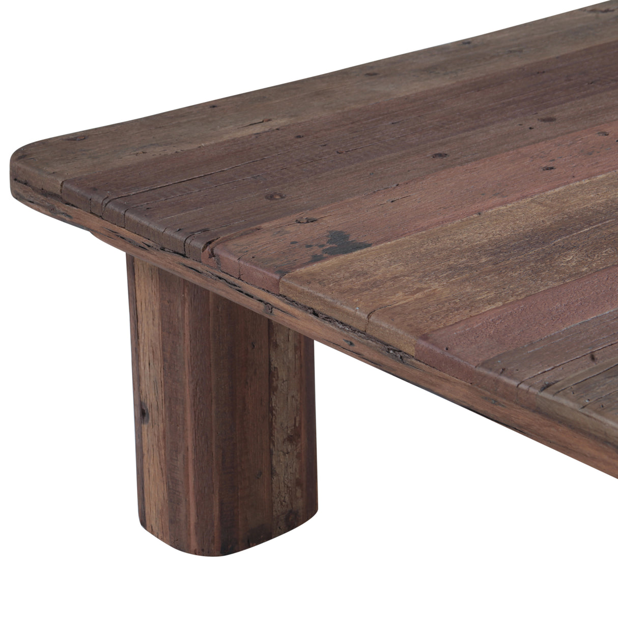 Hickory 48" Square Coffee Table in Reclaimed Hardwood
