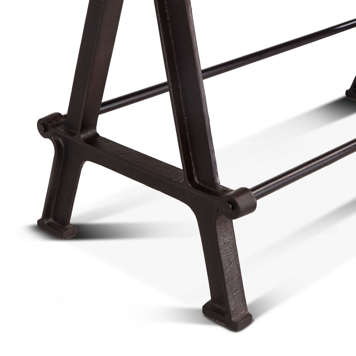 Industrial Loft 72" Gathering Table in Walnut by Home Trends & Design at Eve Furniture