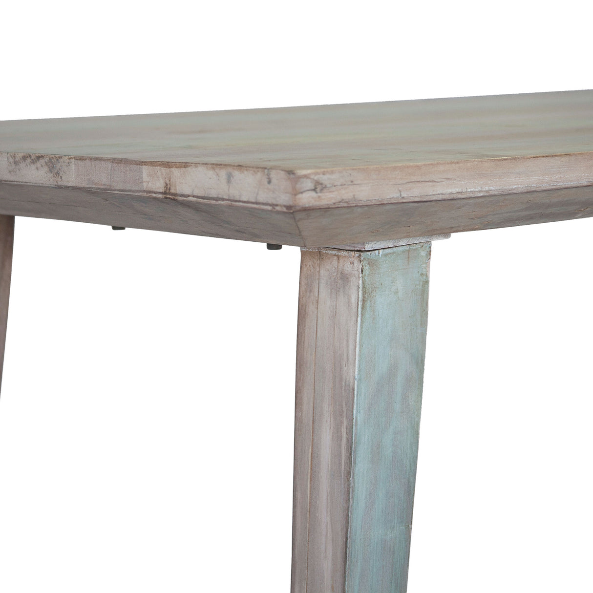Ibizia 66" Dining Table in Vintage Teal Reclaimed Wood by Home Trends & Design at Eve Furniture