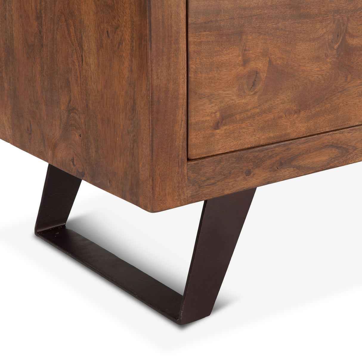 London Loft 71" Dresser in Walnut by Home Trends & Design at Eve Furniture