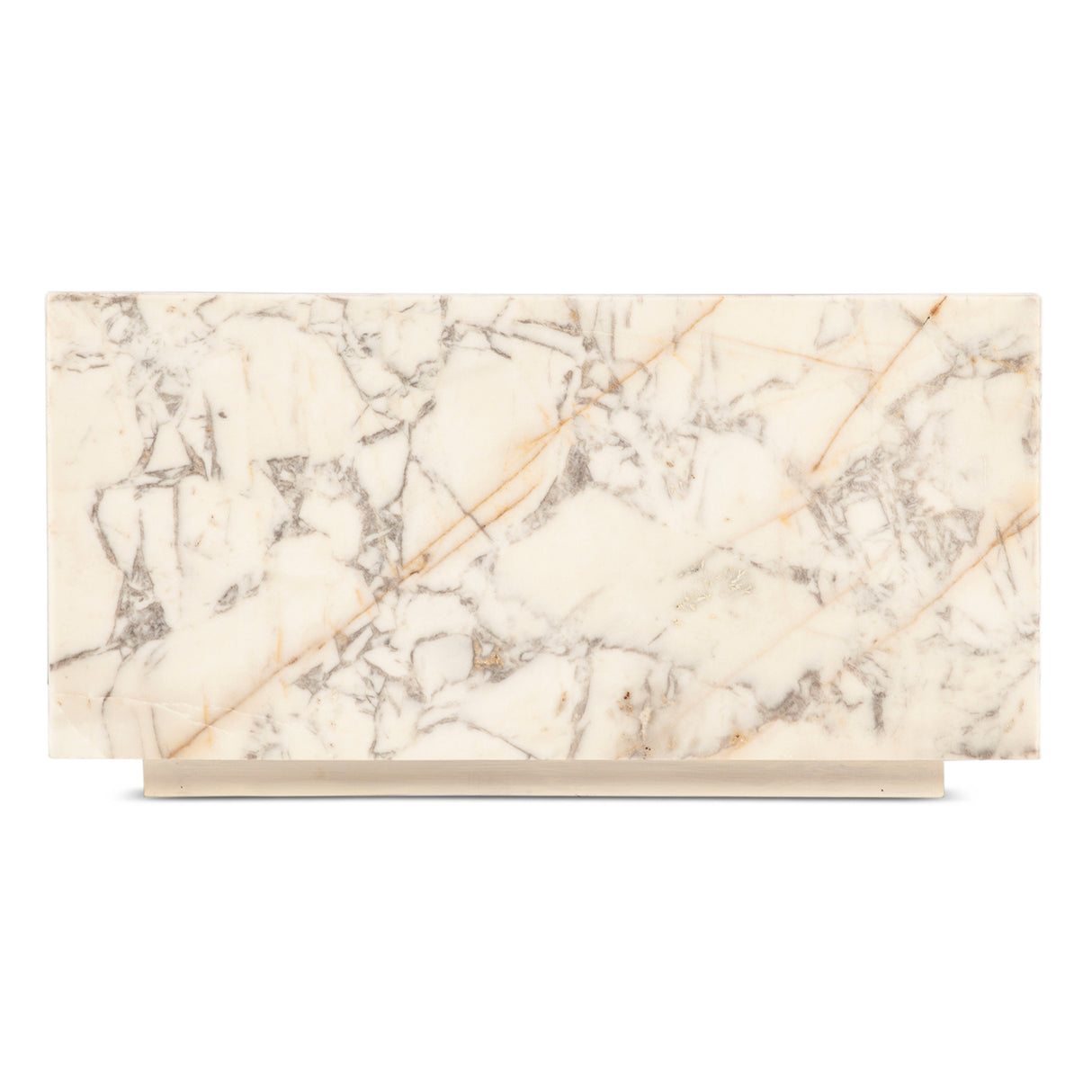 Nile 32" Drum Coffee Table in Alabaster Marble by Home Trends & Design at Eve Furniture