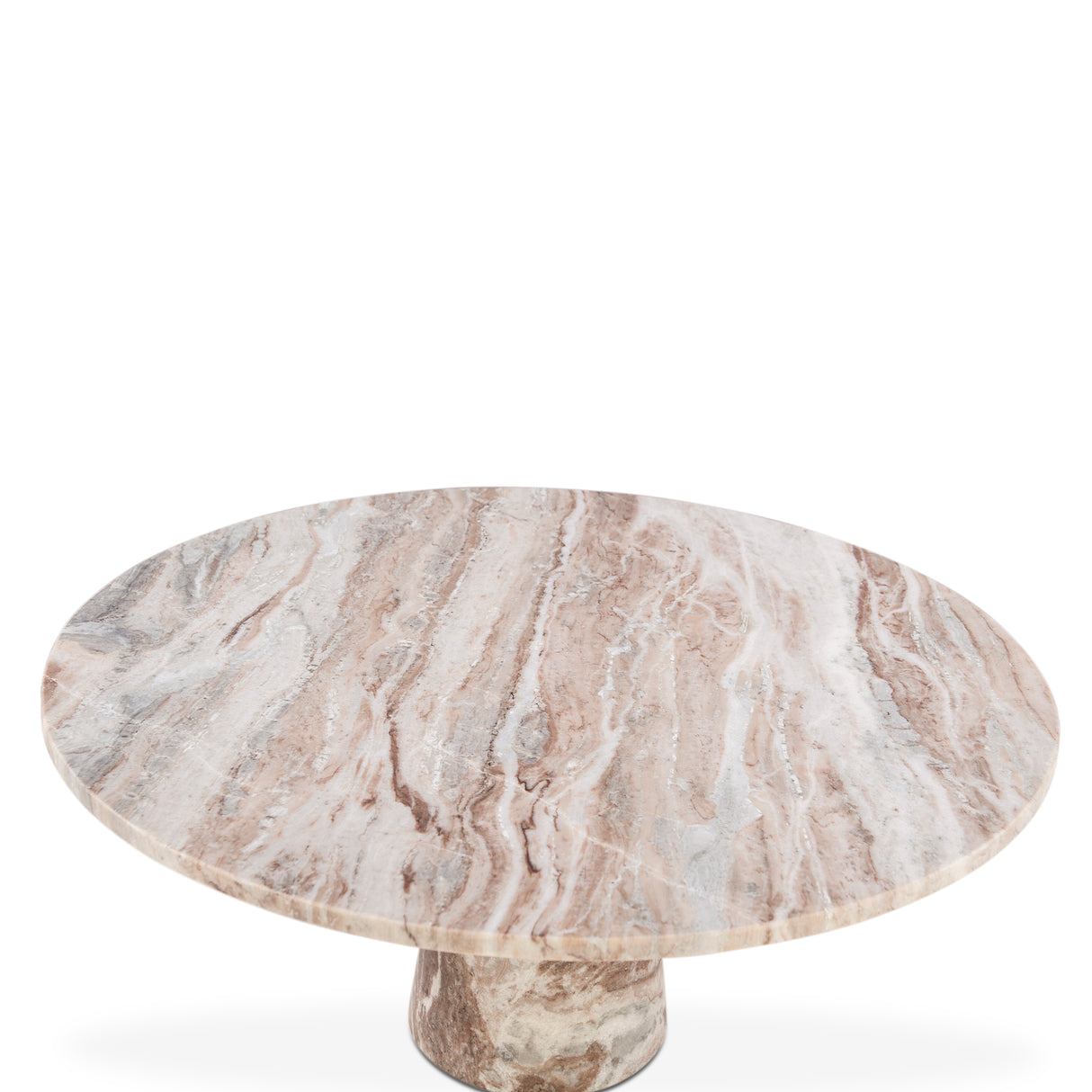 Nile 38" Coffee Table in Brown Toronto Marble by Home Trends & Design at Eve Furniture