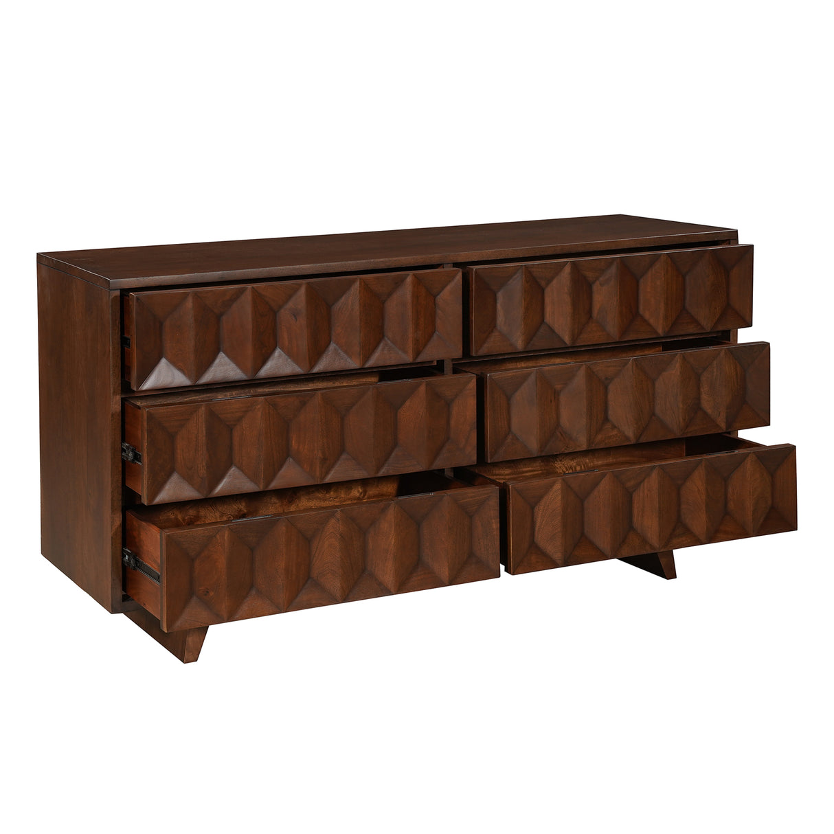 Palermo 70" Dresser in Royal Brown by Home Trends & Design at Eve Furniture