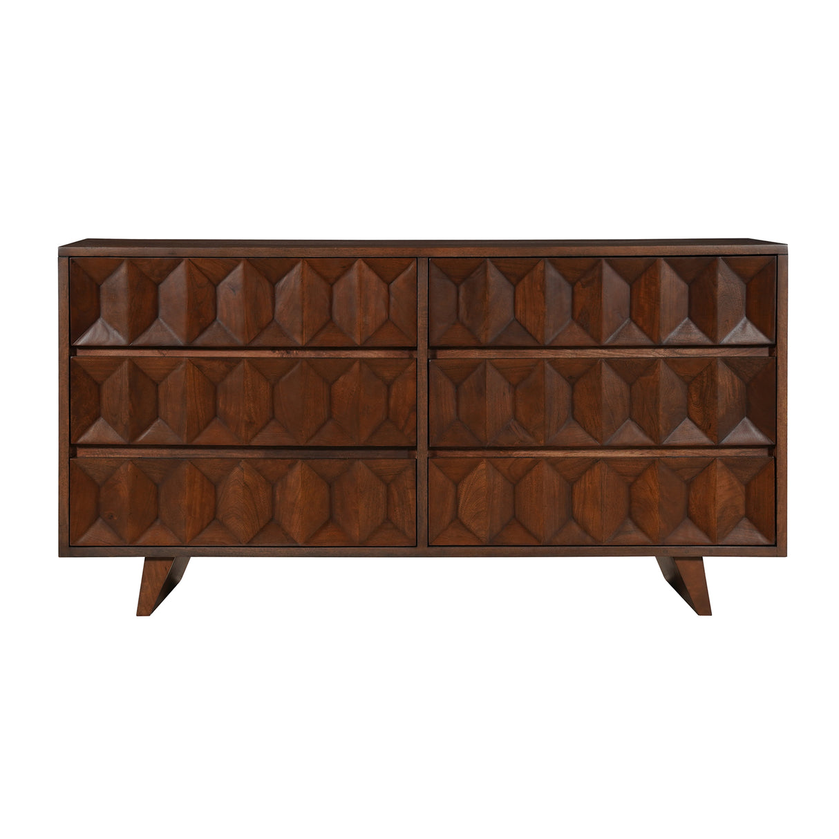 Palermo 70" Dresser in Royal Brown by Home Trends & Design at Eve Furniture