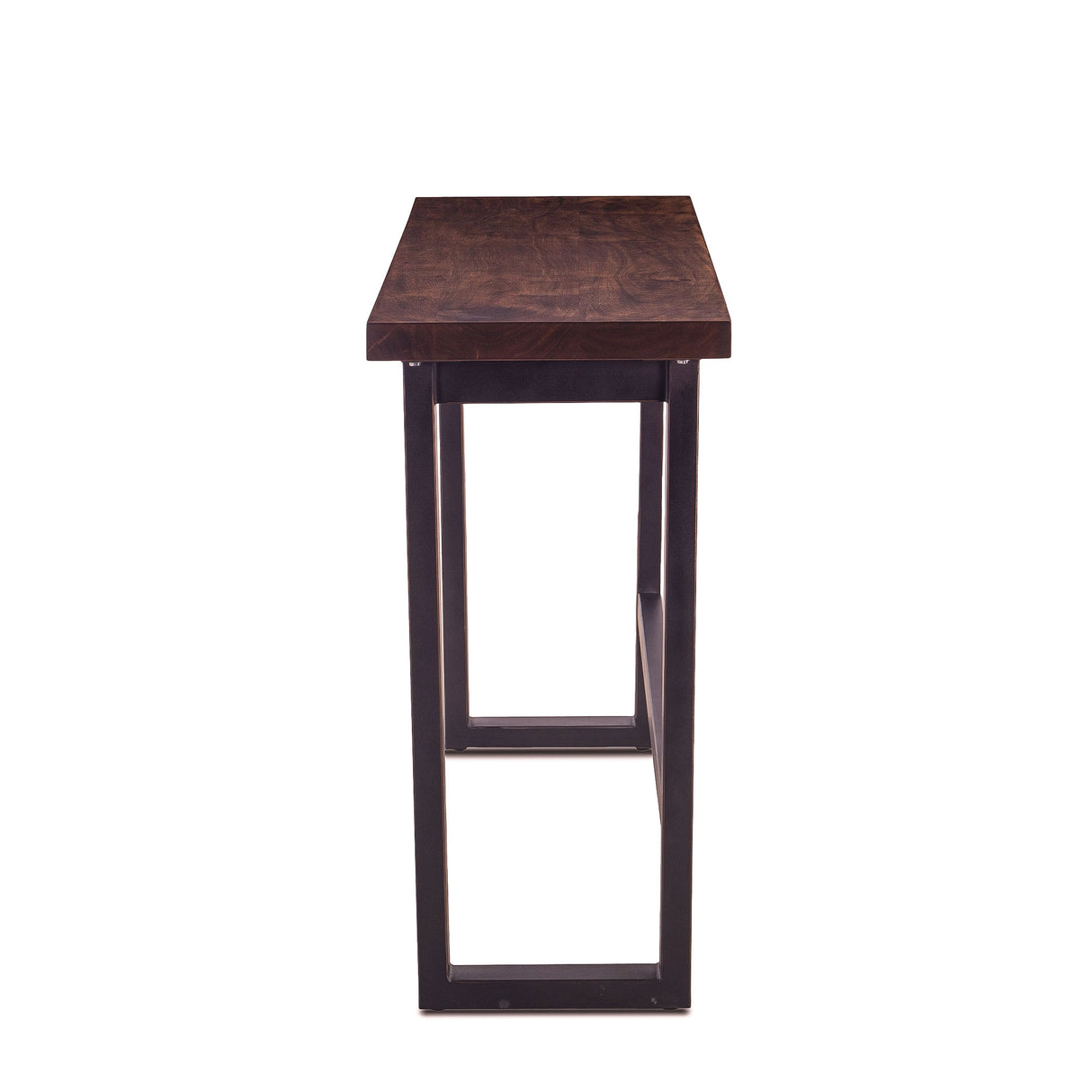Paso Robles 70" Sofa Back Console Table in Tawny Brown