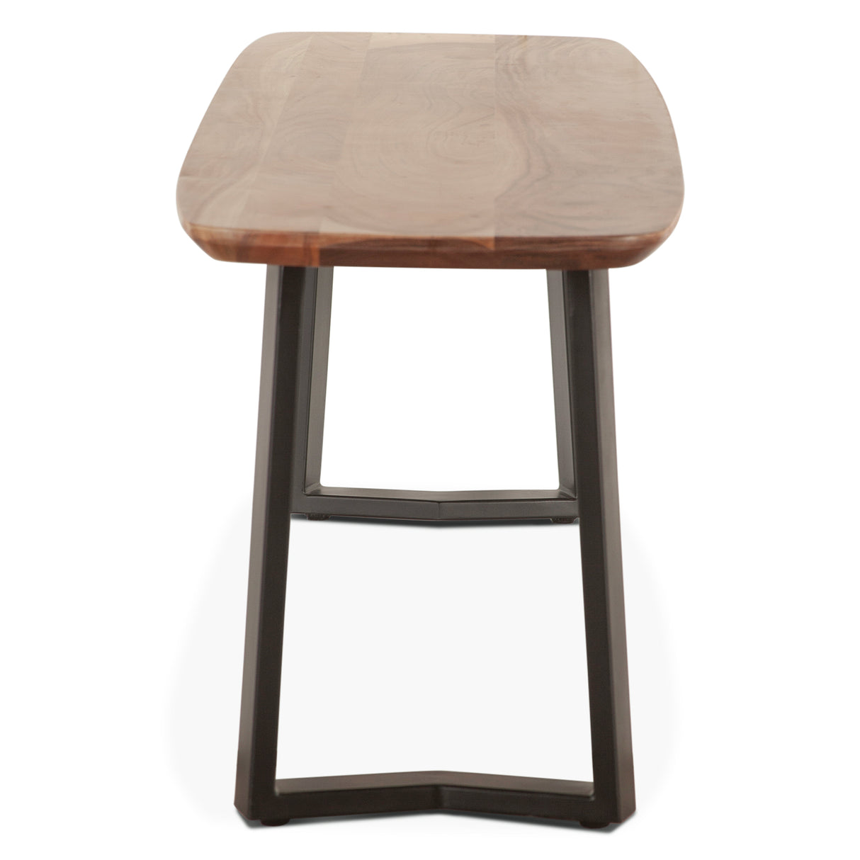 Salerno 68 Bench in Smoked Acacia by Home Trends & Design at Eve Furniture