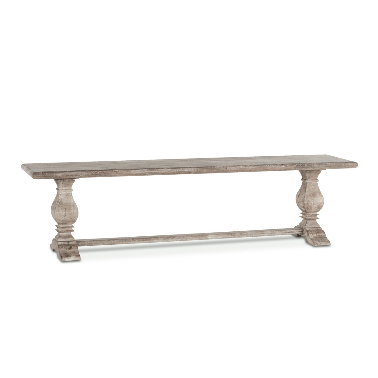 San Rafael 72" Bench in Heirloom White by Home Trends & Design at Eve Furniture