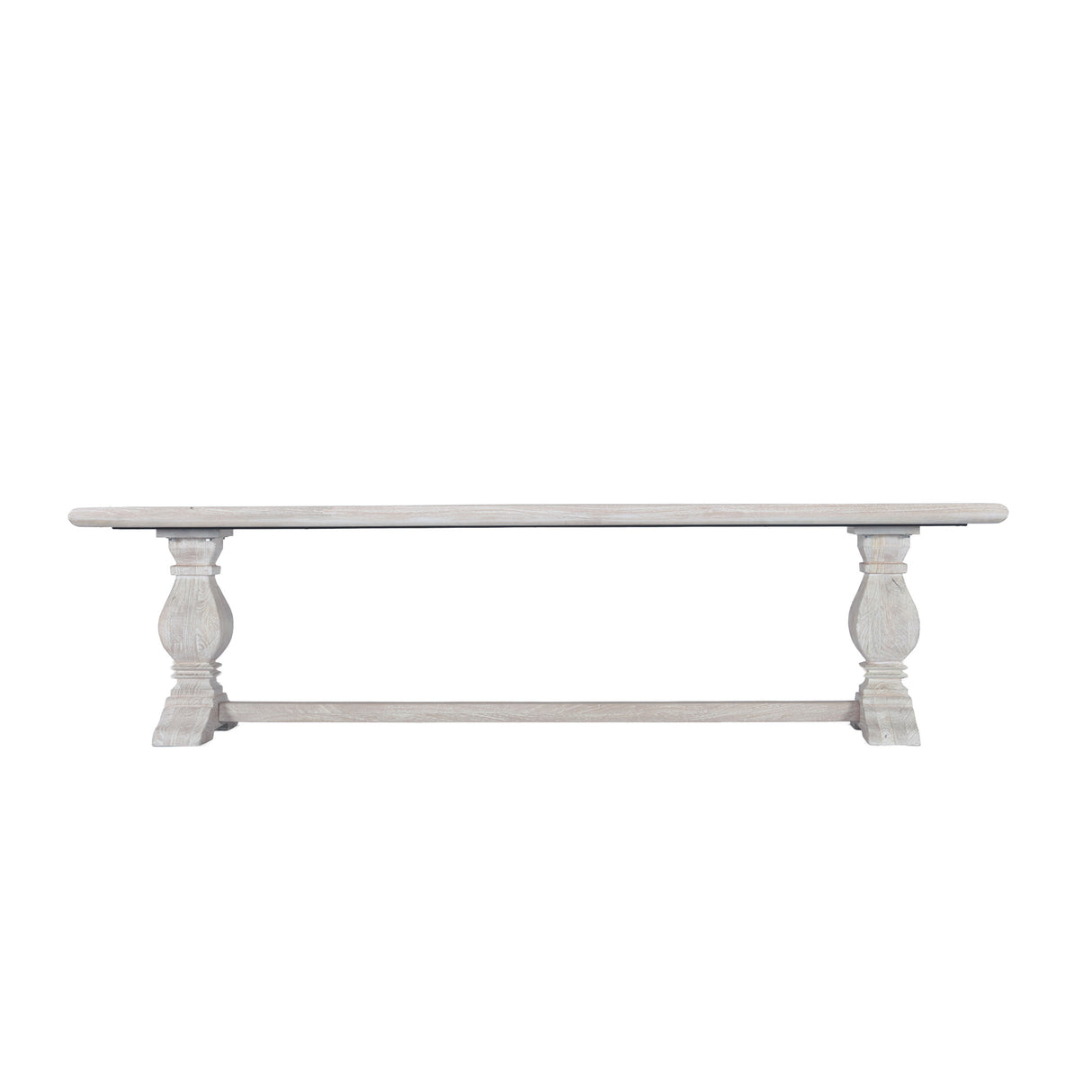 San Rafael 72" Bench in Heirloom White by Home Trends & Design at Eve Furniture