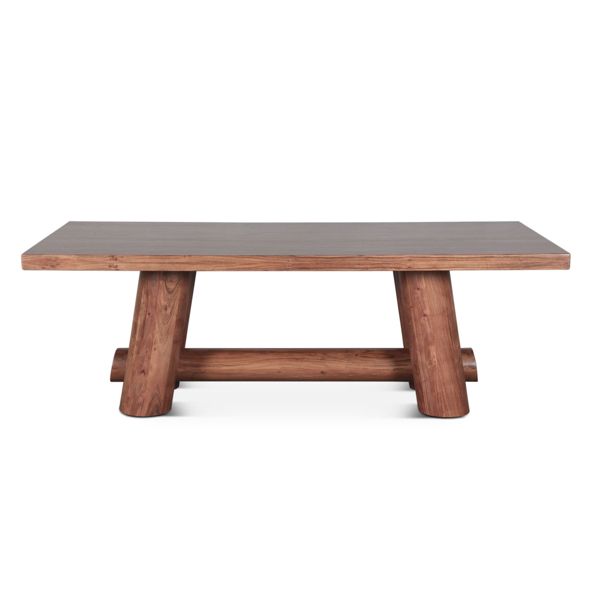 Timbers Barrel 94" Dining Table in Light Vinegar Acacia