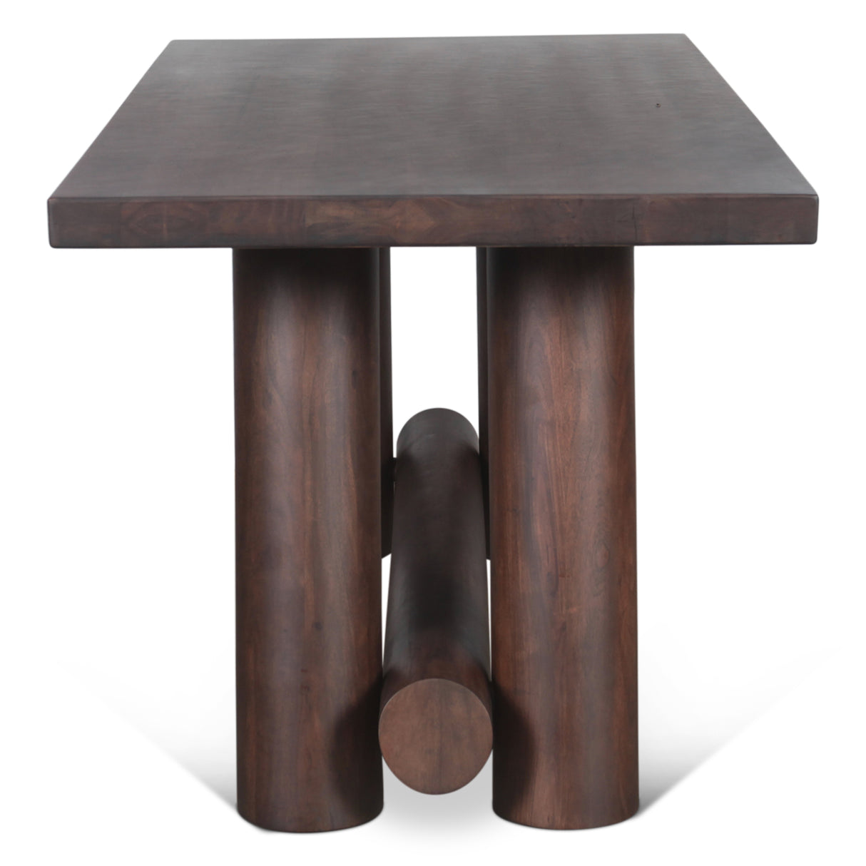 Timbers Barrel 80" Gathering Table in Vinegar Acacia