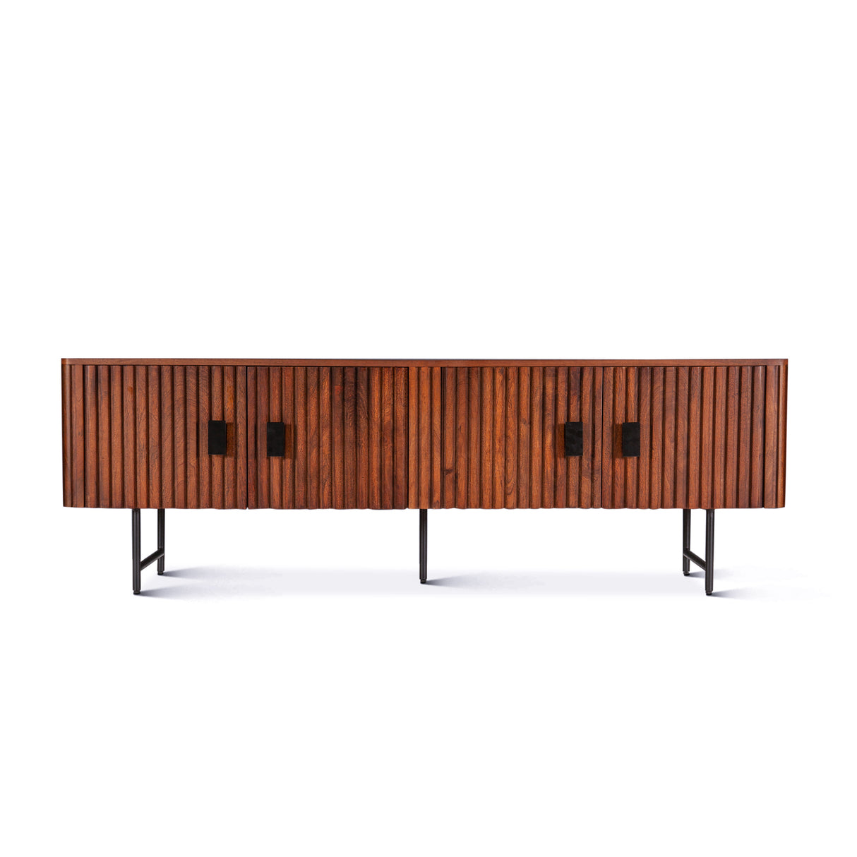 Verbania 67" Media Cabinet in Pecan Brown by Home Trends & Design at Eve Furniture