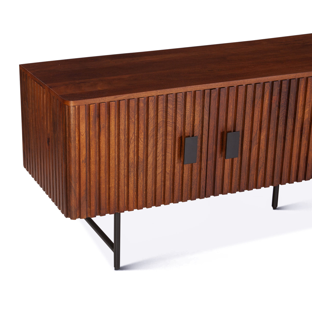 Verbania 67" Media Cabinet in Pecan Brown by Home Trends & Design at Eve Furniture