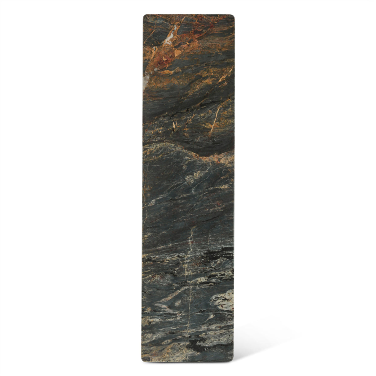 Vista 60" Console Table with Lava Marble and Dark Mango Base