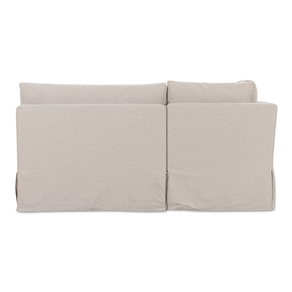 Fable Beige U Shape Slipcover Dining Banquette 168 in by Moe's Home at Eve Furniture