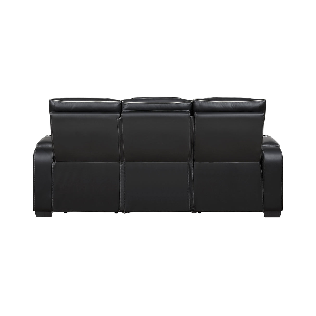 Fairway Black Power Double Reclining Sofa by Homelegance at Eve Furniture