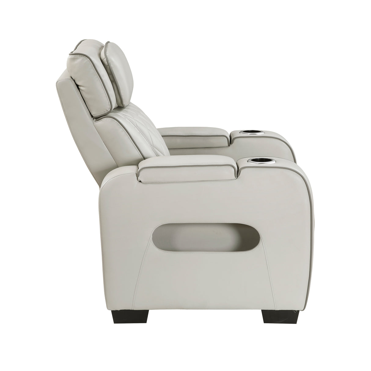 Fairway Taupe Power Reclining Chair by Homelegance at Eve Furniture