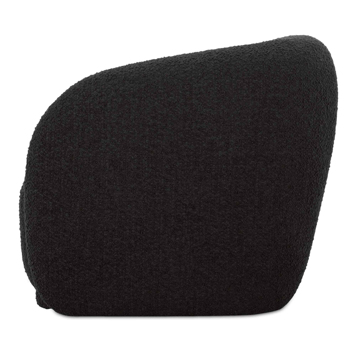 Faye Black Boucle Accent Chair