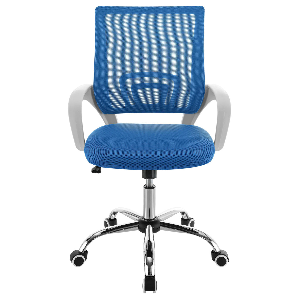 Felton Blue Upholstered Adjustable Home Office Desk Chair by Coaster at Eve Furniture
