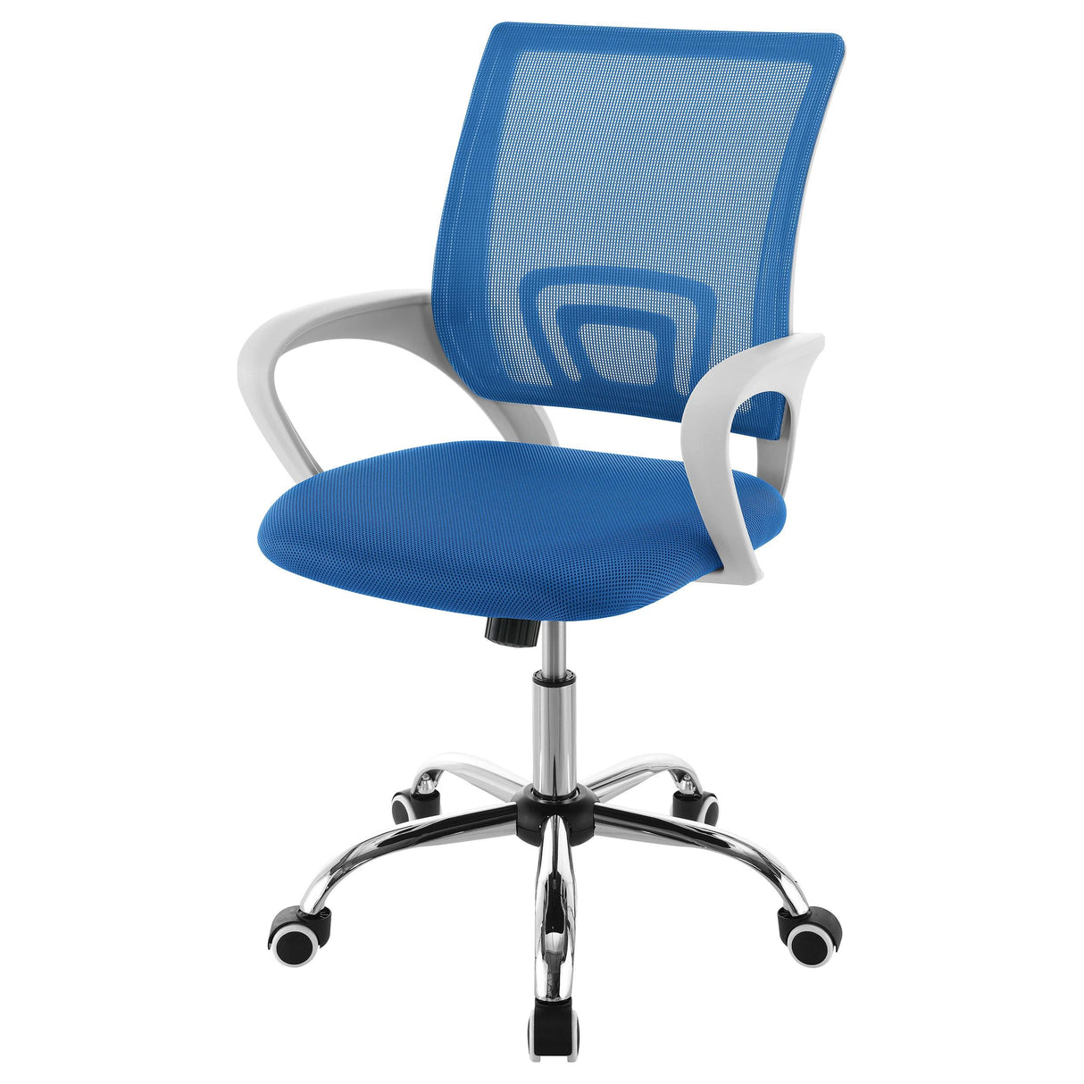 Felton Blue Upholstered Adjustable Home Office Desk Chair by Coaster at Eve Furniture
