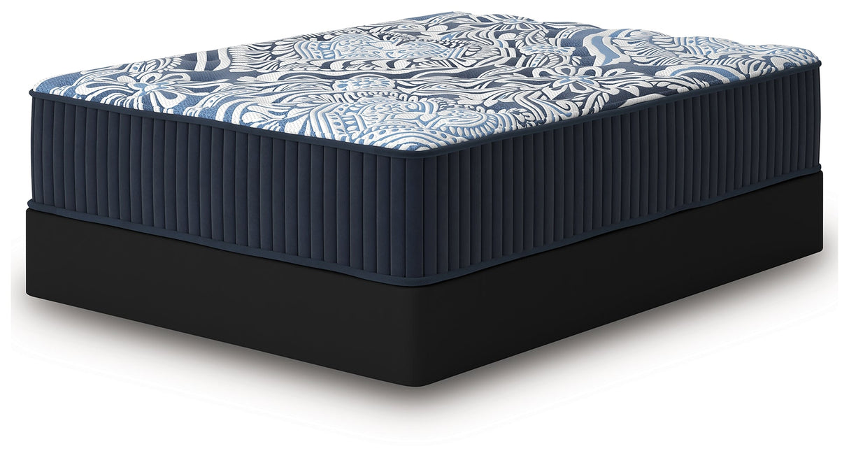 Firm Luxe 2.0 Blue Queen Mattress by Ashley at Eve Furniture