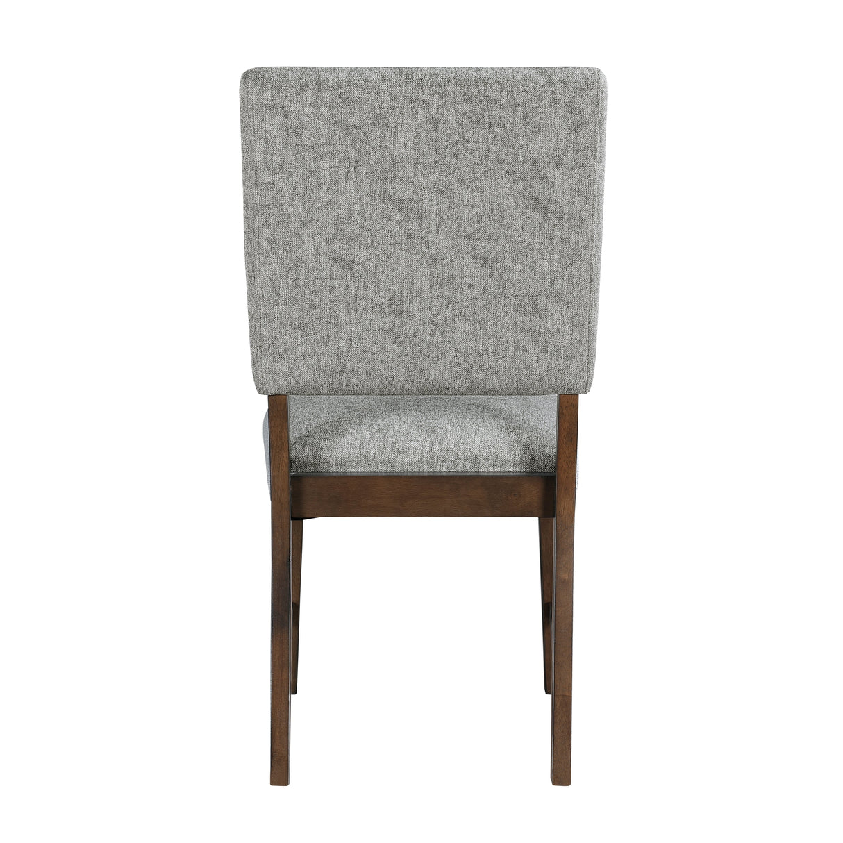 Franco Walnut/Gray Dining Side Chair, Set of 2 by Homelegance at Eve Furniture
