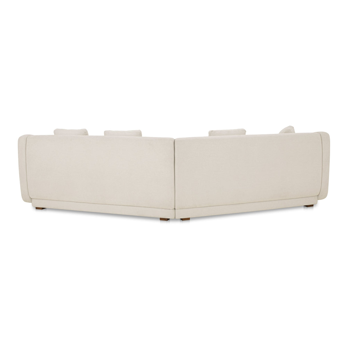 Fraser White 2 Piece Modular Sofa by Moe's Home at Eve Furniture