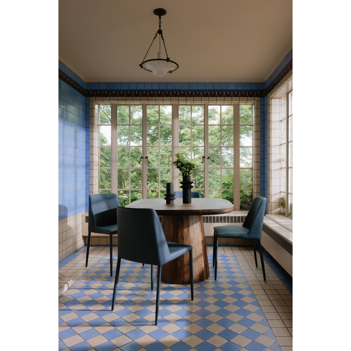 Freed Natural Dining Table by Moe's Home at Eve Furniture