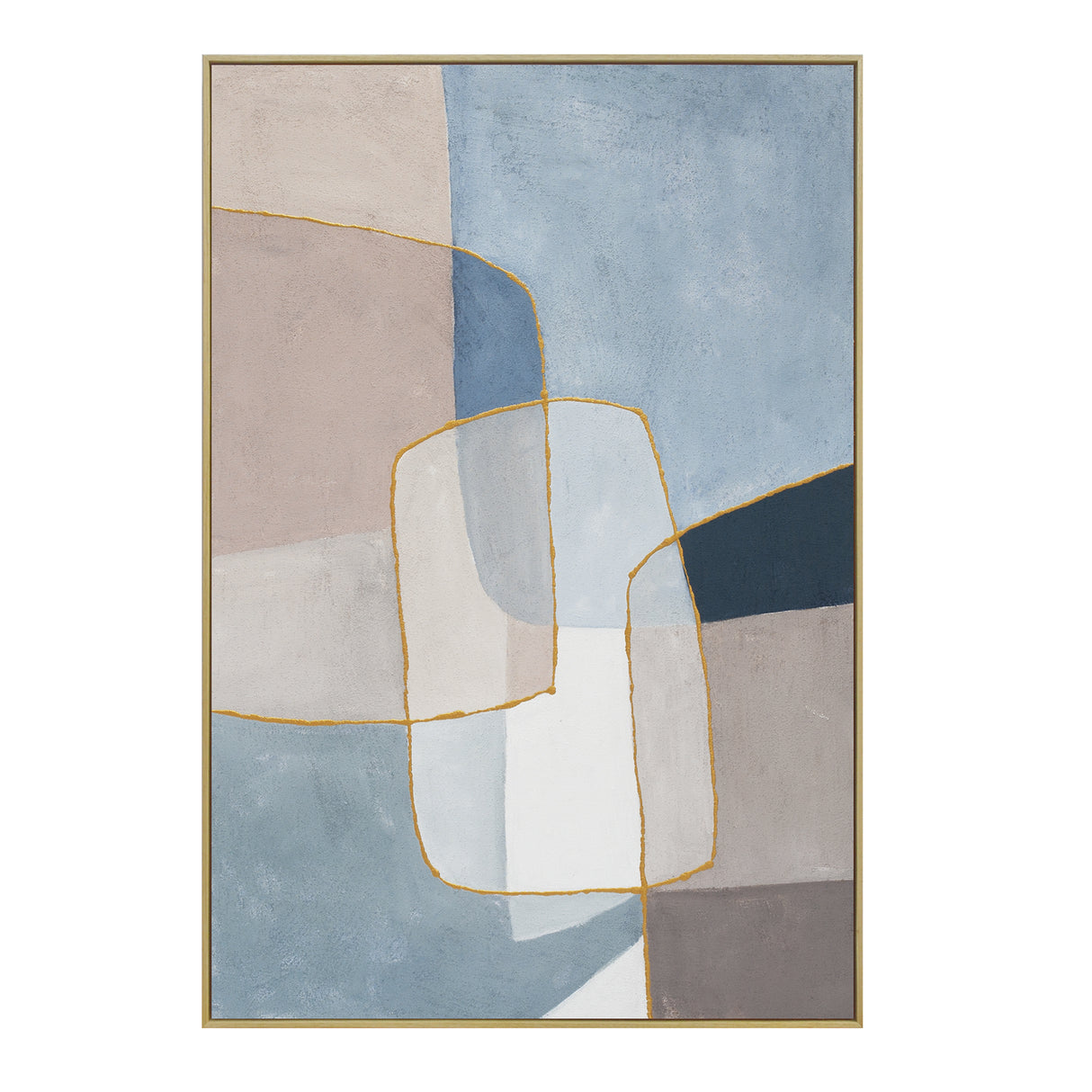 Palette Glass Mosaic Hand Painted Framed Diptych by Home Trends & Design at Eve Furniture