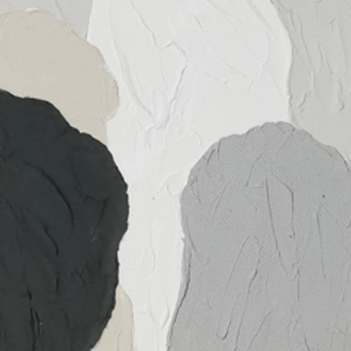Palette Ripped Reflections Hand Painted Framed Triptych by Home Trends & Design at Eve Furniture