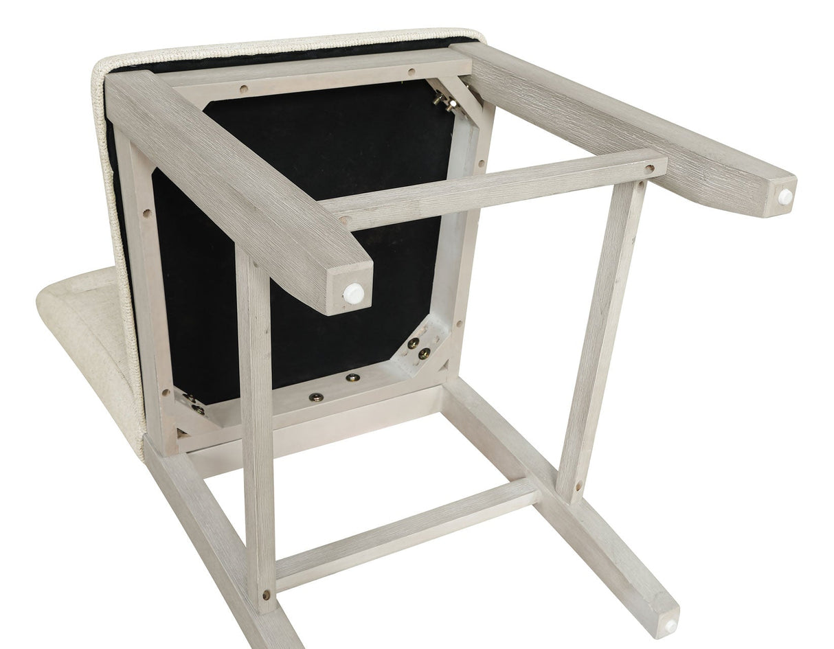 Garland 24″ Counter Chair, Greige Finish by Steve Silver at Eve Furniture