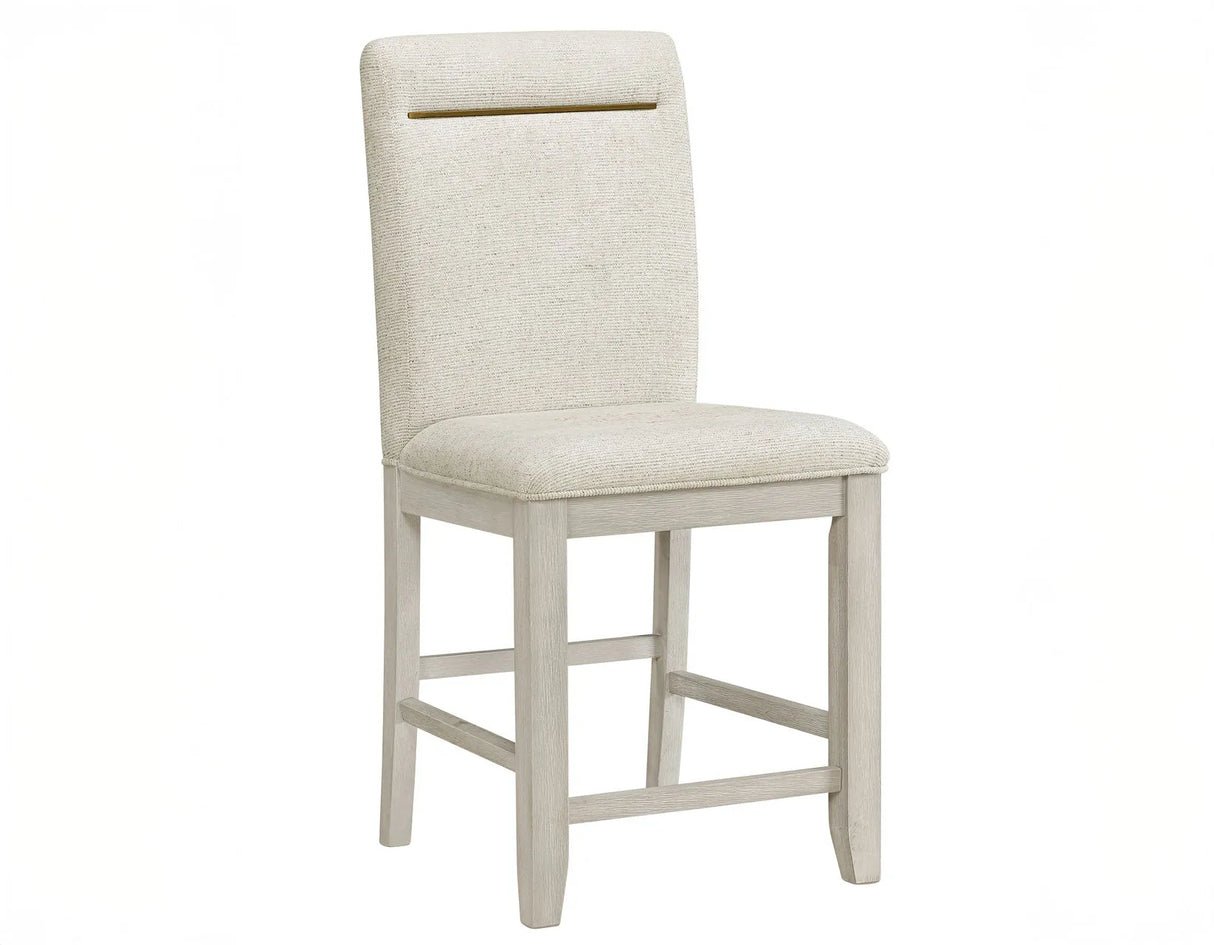 Garland 24″ Counter Chair, Greige Finish by Steve Silver at Eve Furniture