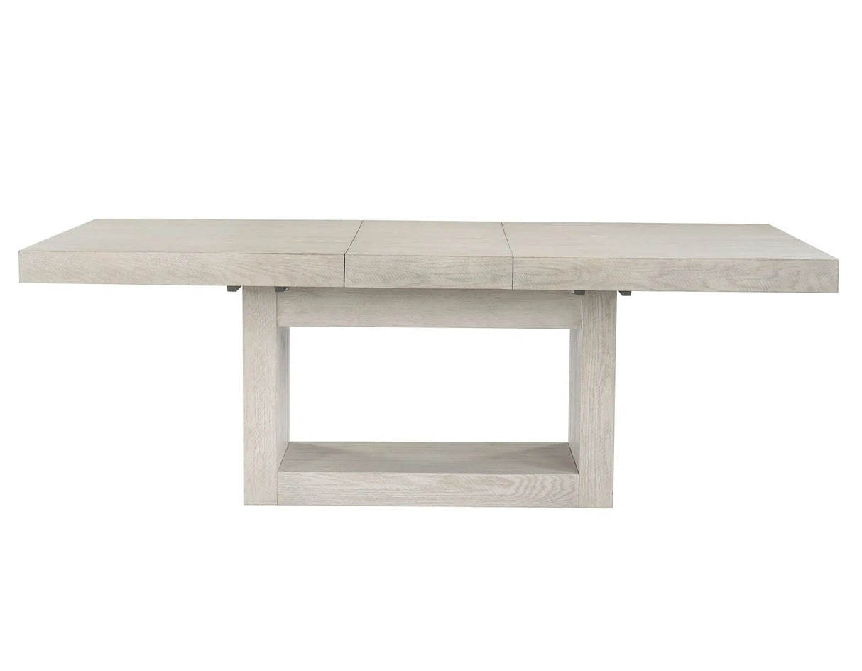 Garland 70-88-inch Table w/18-inch Leaf, Greige Finish by Steve Silver at Eve Furniture