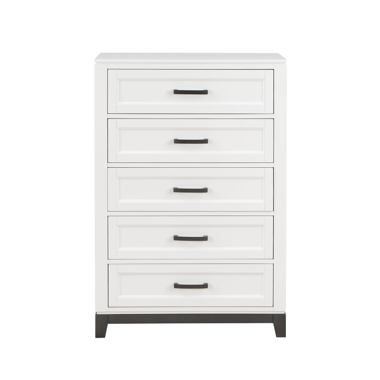 Garretson White Storage Platform Bedroom Set by Homelegance at Eve Furniture