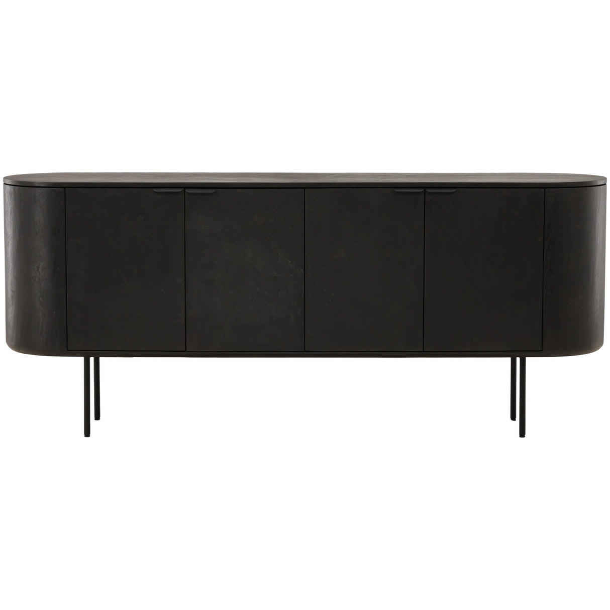 Garron Sideboard, Black by Dovetail at Eve Furniture