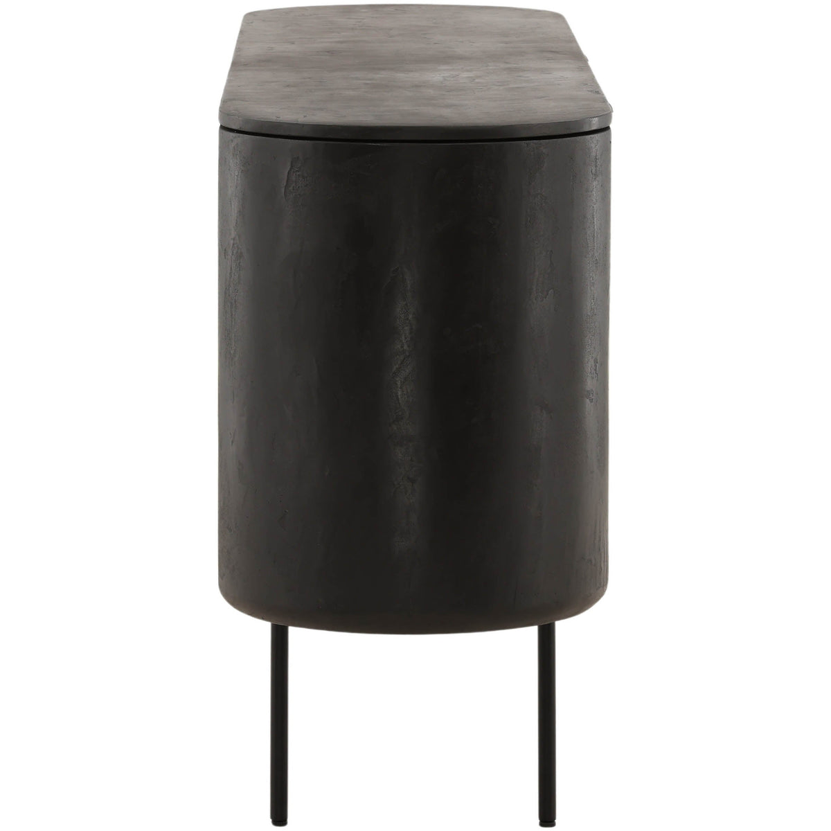 Garron Sideboard, Black by Dovetail at Eve Furniture