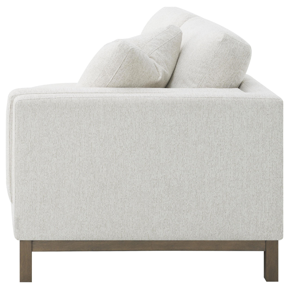 Geneva Sand Boucle Upholstered Sectional Chaise Sofa by Coaster at Eve Furniture