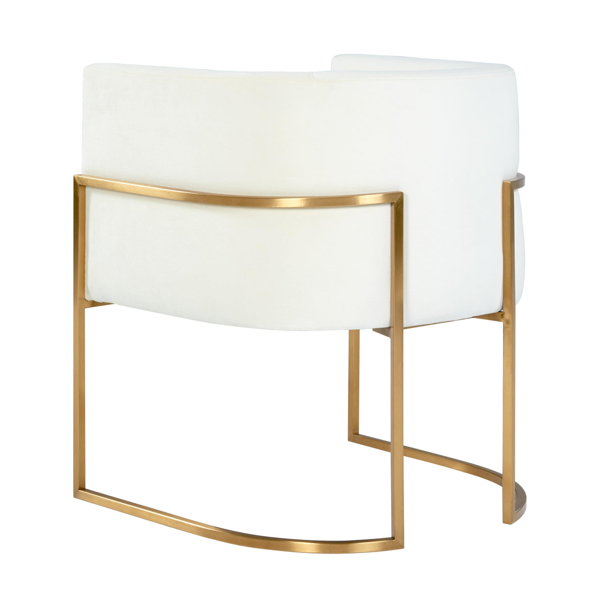 Giselle Velvet Dining Chair with Gold Base by Inspire Me! Home Decor by TOV Furniture at Eve Furniture
