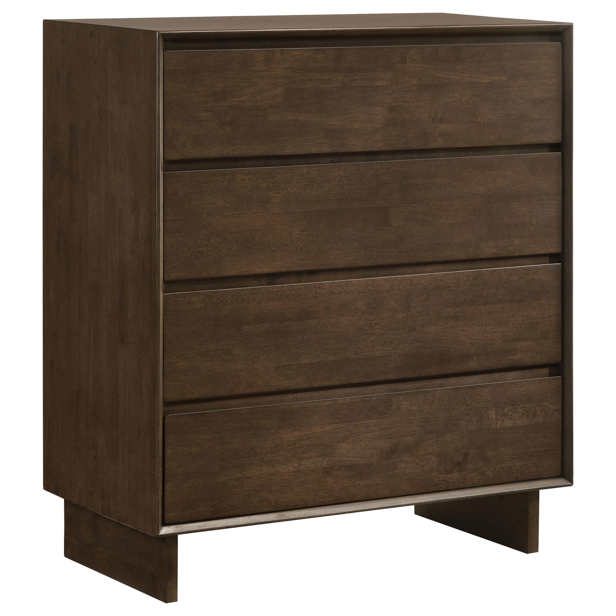 Glenwood 4-drawer Chest of Drawers Warm Brown by Coaster at Eve Furniture