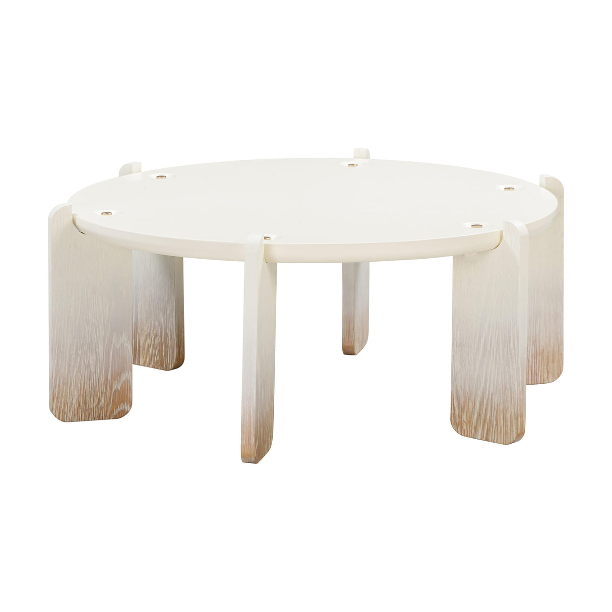 Gloria Cream Oak Coffee Table by TOV Furniture at Eve Furniture