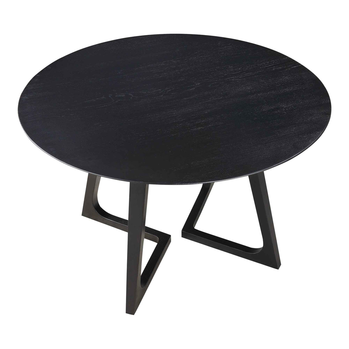 Godenza Black Round Dining Table