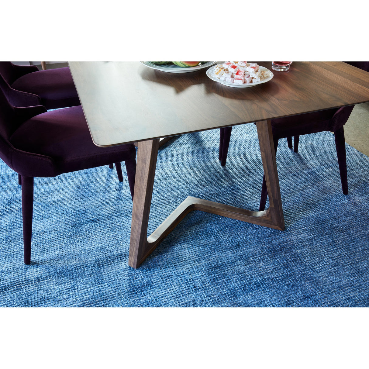 Godenza Brown Rectangular Dining Table by Moe's Home at Eve Furniture