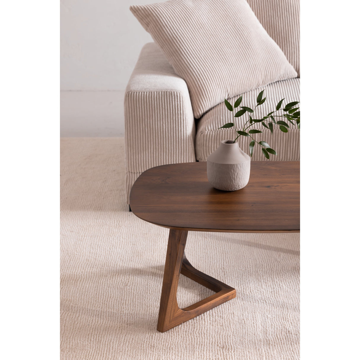 Godenza Brown Small Coffee Table by Moe's Home at Eve Furniture
