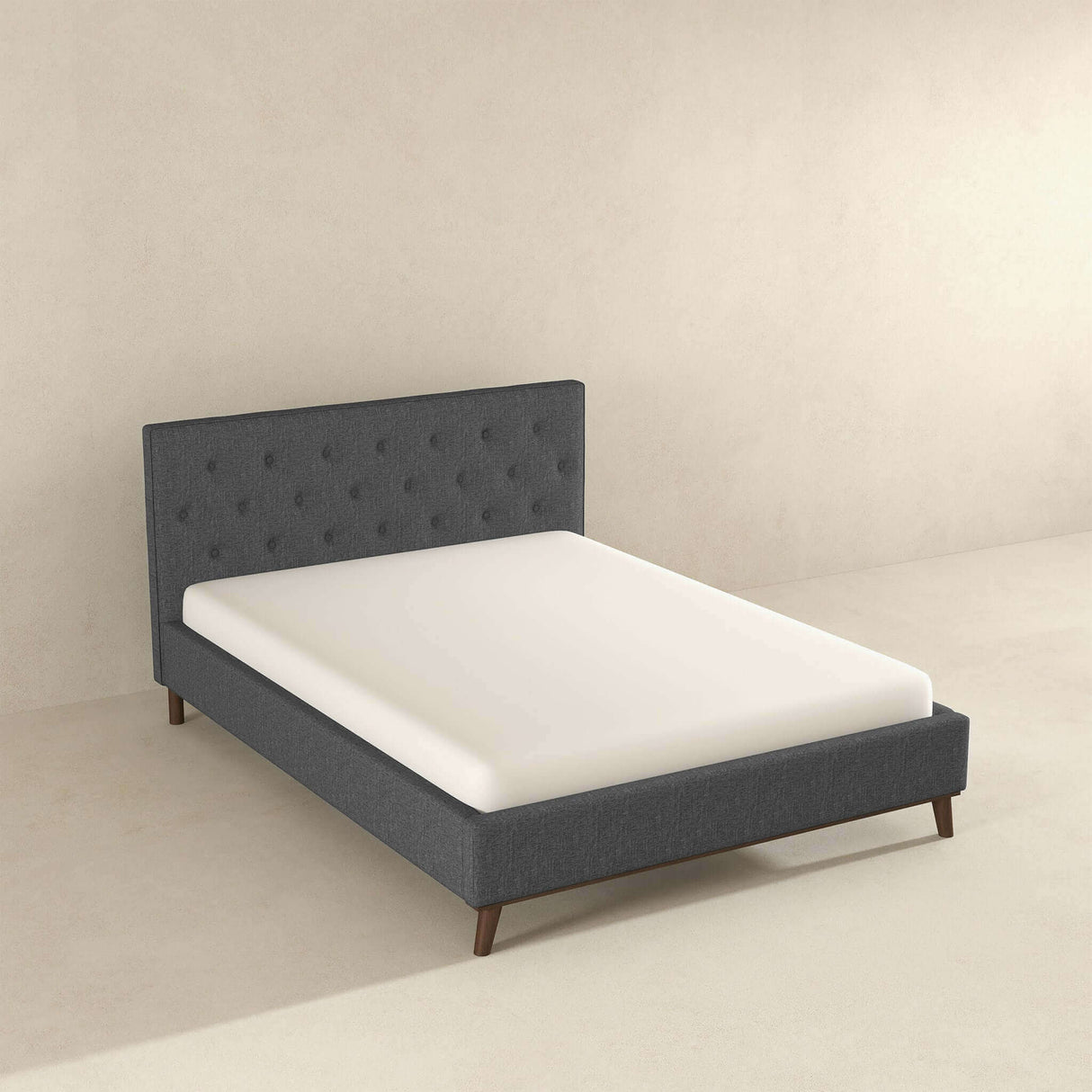Graceville King Fabric Platform Bed by Ashcroft Imports at Eve Furniture
