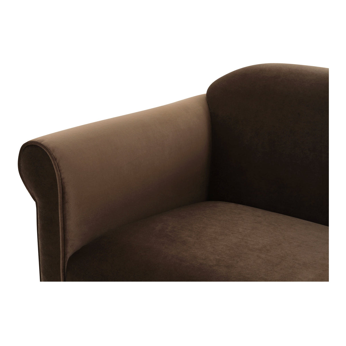 Harmony Dark Brown Accent Chair by Moe's Home at Eve Furniture