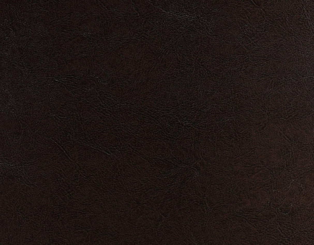 Hartford Vegan Leather Side Chair, Brown, Set of 2 by Steve Silver at Eve Furniture