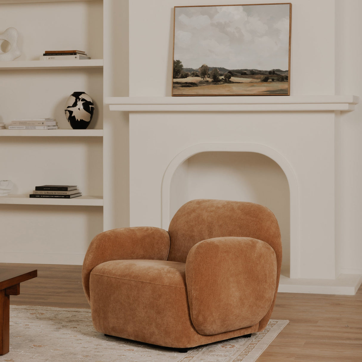 Hazel Copper Lounge Chair by Moe's Home at Eve Furniture