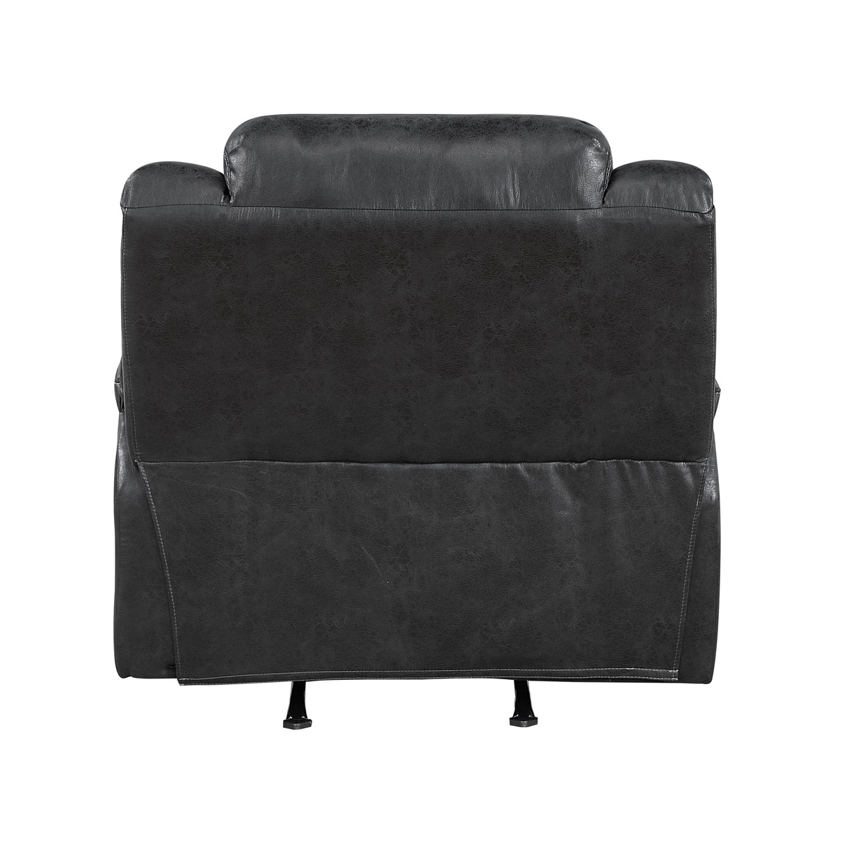 Hazen Black Rocker Reclining Chair by Homelegance at Eve Furniture