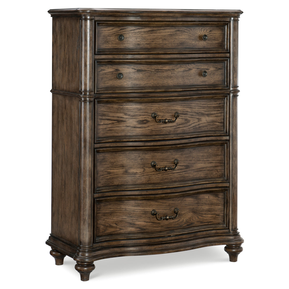 Heath Court Brown Oak Panel Bedroom Set by Homelegance at Eve Furniture